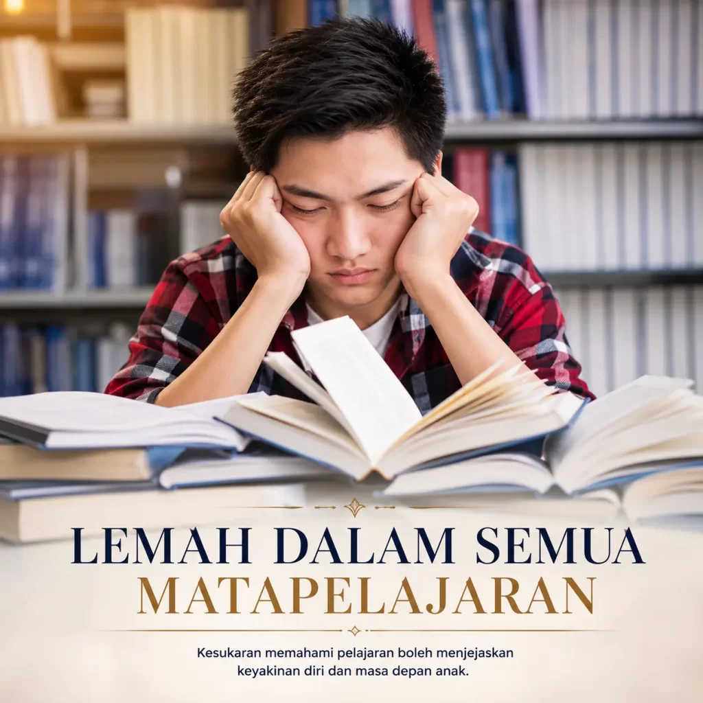 Lemah dalam semua mata pelajaran