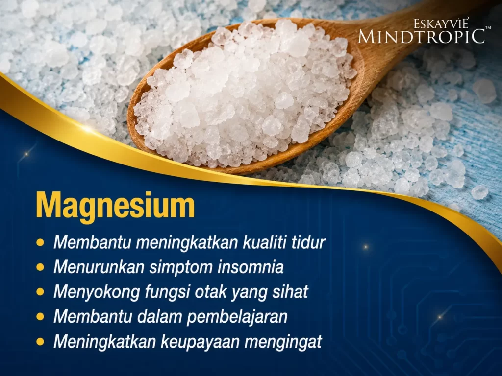 Bahan Magnesium dalam Eskayvie Mindtropic