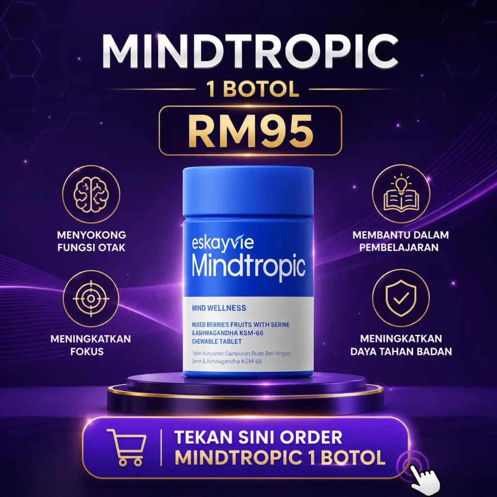 Pakej Eskayvie Mindtropic 1 botol