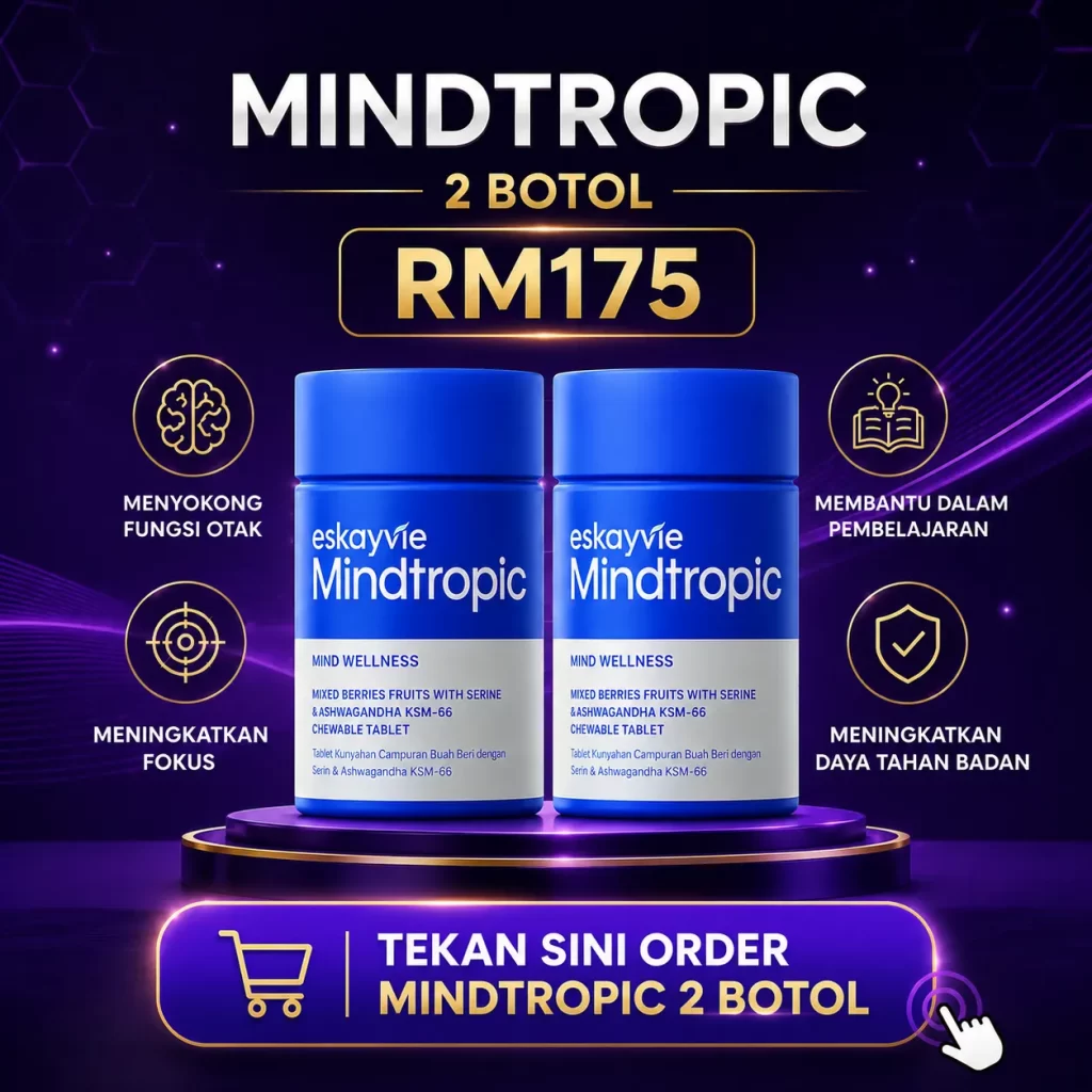 Pakej Eskayvie Mindtropic 2 botol