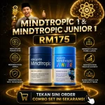 Pakej combo Eskayvie Mindtropic dan Mindtropic Junior untuk adik-beradik