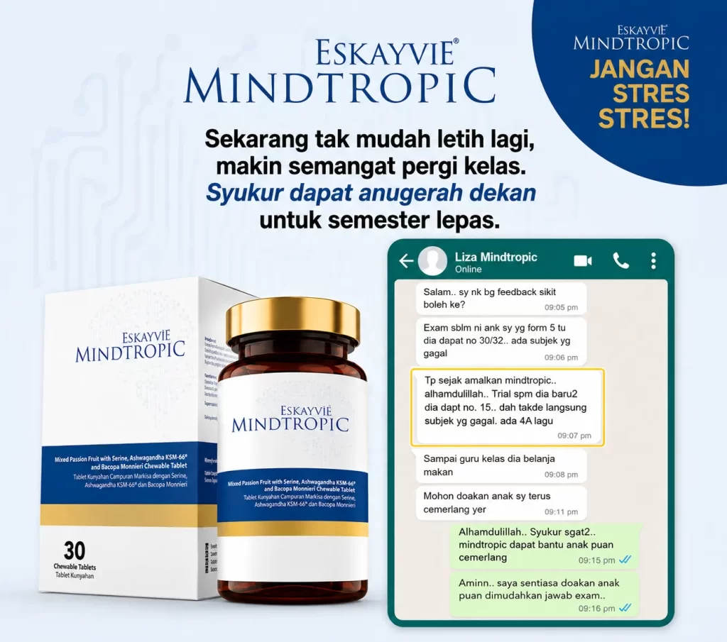 Sekarang tak mudah letih Syukur dapat anugerah dekan Eskayvie Mindtropic